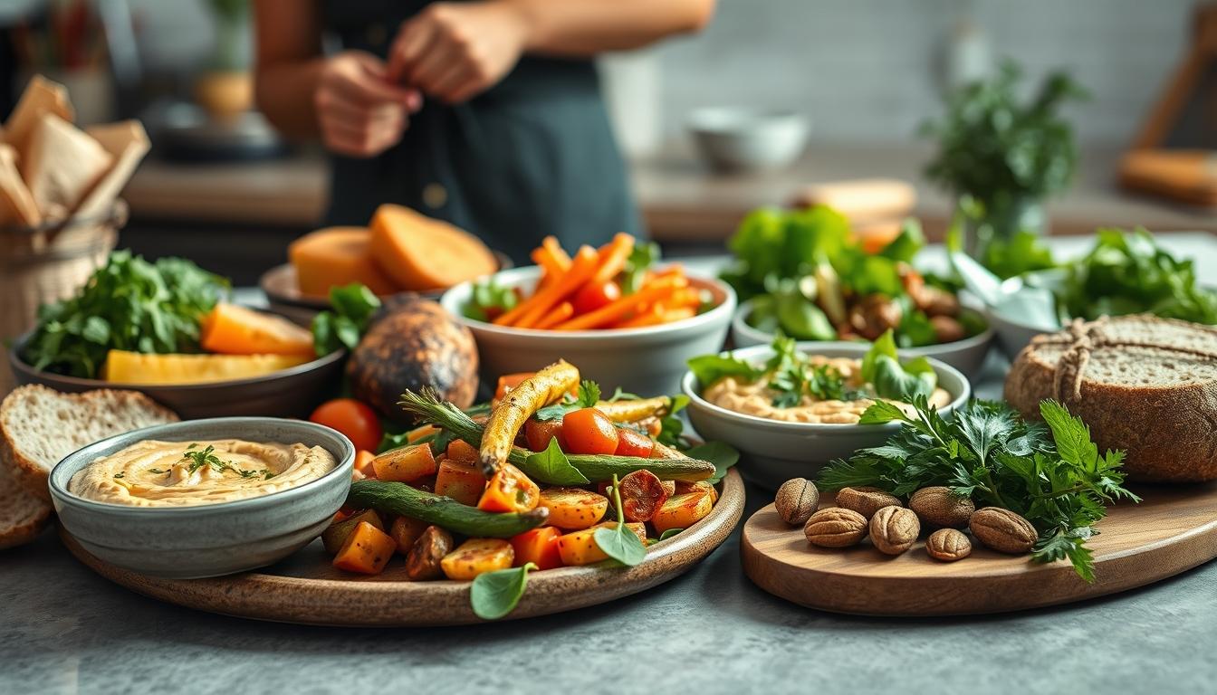 Freshly baked homemade cake in a kitchen setting