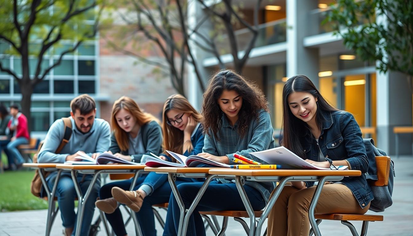 Organized study environment supporting productive learning